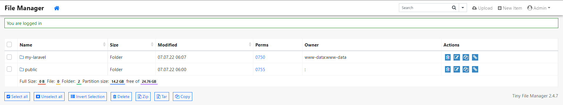 How to Manage Files using File Manager on Paas.id