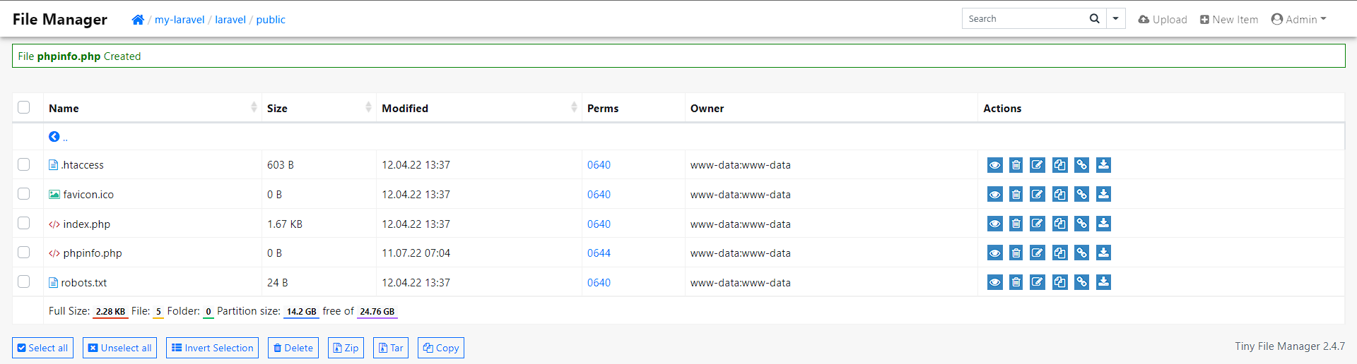 How to Manage Files using File Manager on Paas.id