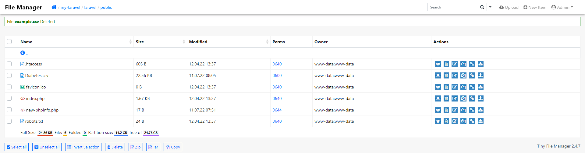 How to Manage Files using File Manager on Paas.id