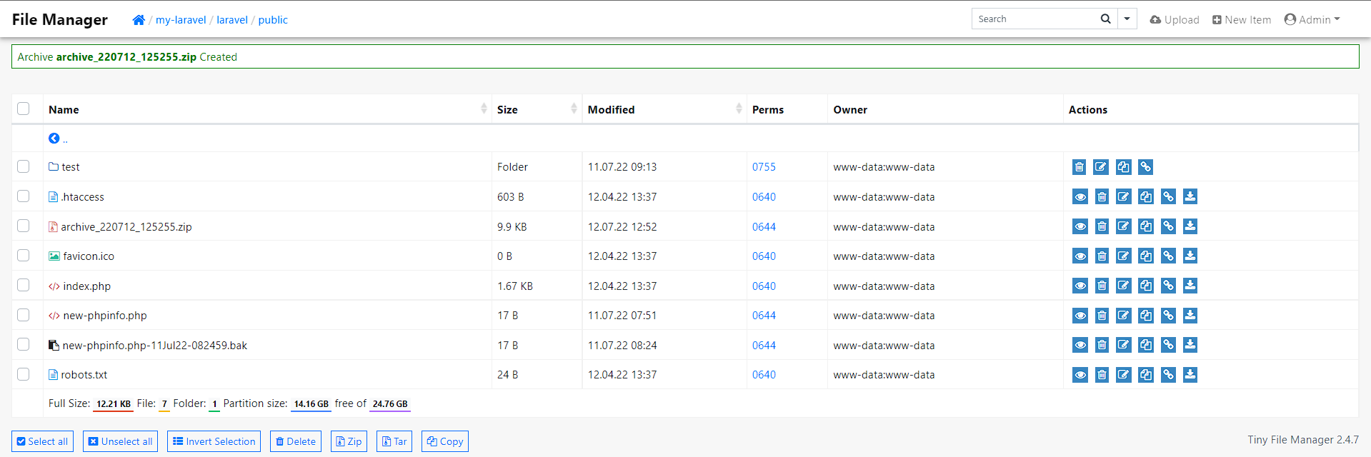 How to Manage Files using File Manager on Paas.id