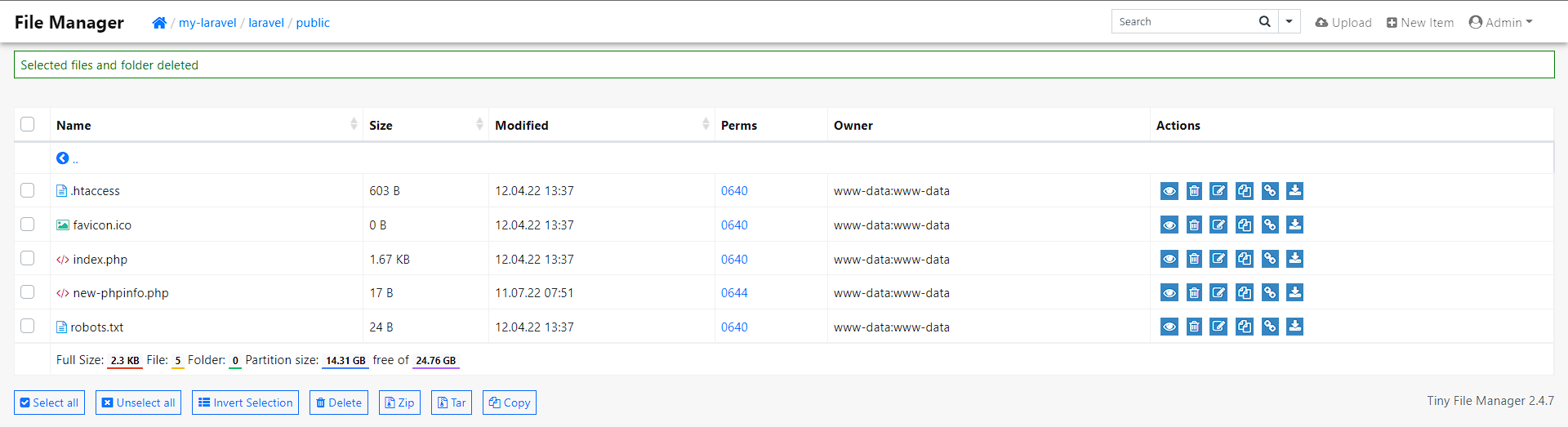 How to Manage Files using File Manager on Paas.id