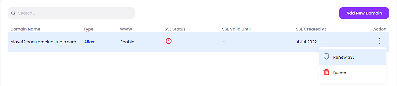 How to Renew Web Application SSL on Paas.id