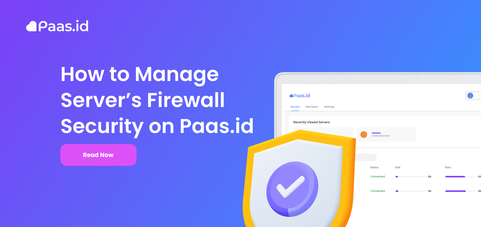 How to Manage Server's Firewall Security on Paas.id