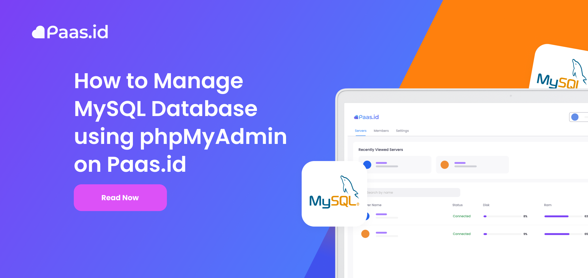 How to Manage MySQL Databases using phpMyAdmin on Paas.id