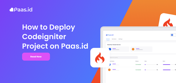 How to Deploy CodeIgniter Project on Paas.id