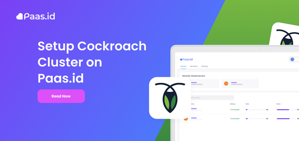 Setup Cockroach Cluster on Paas